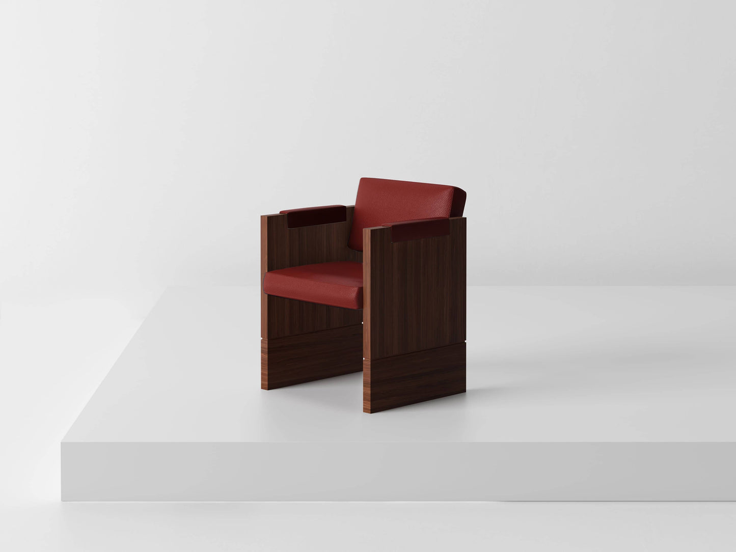 Grant Dining Arm Chair in Leather