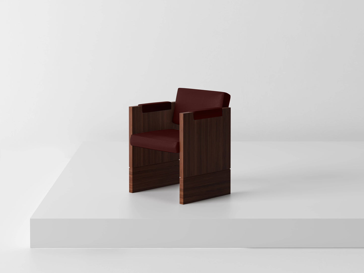 Grant Dining Arm Chair in Leather