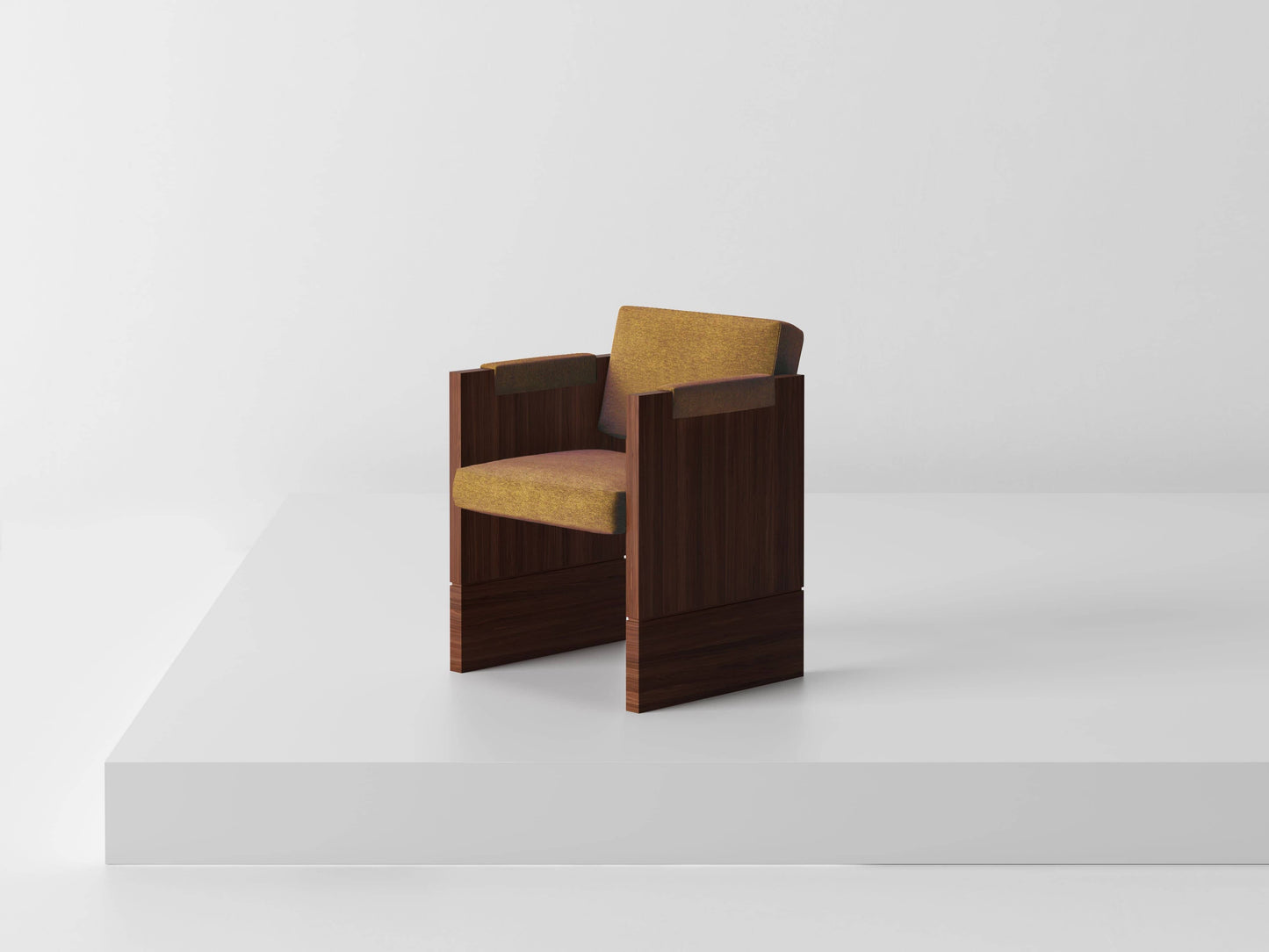 Grant Dining Arm Chair in Mohair